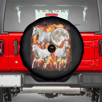 3 Fire Horses Moon Equestrian Spare Tire Cover Year Of The Fire Horse Joke