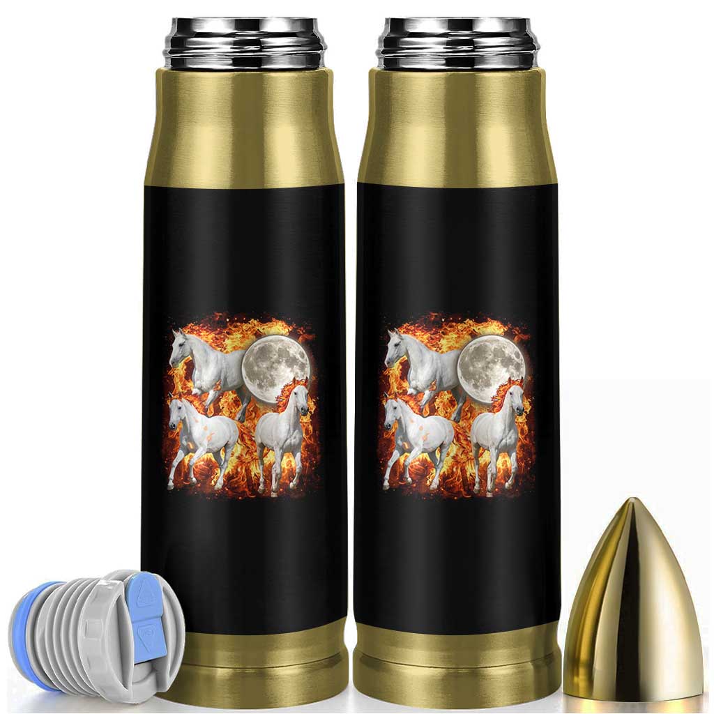 3 Fire Horses Moon Equestrian Bullet Tumbler Year Of The Fire Horse Joke