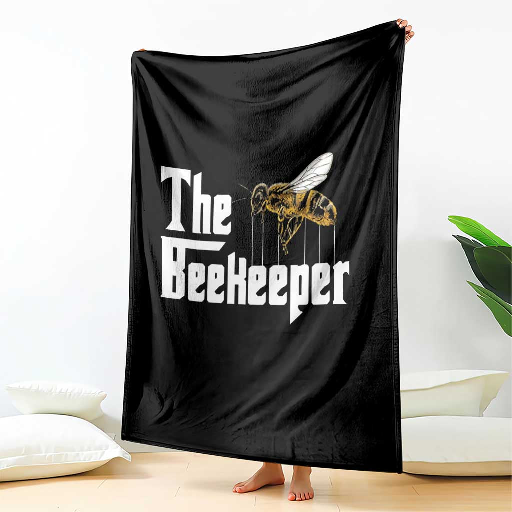 The Beekeeper Throw Blanket Funny Keeping Apiary Beekeeping Gift