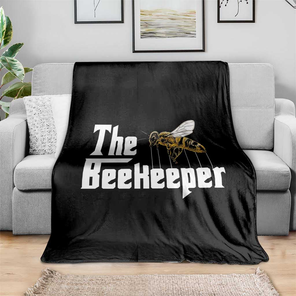 The Beekeeper Throw Blanket Funny Keeping Apiary Beekeeping Gift