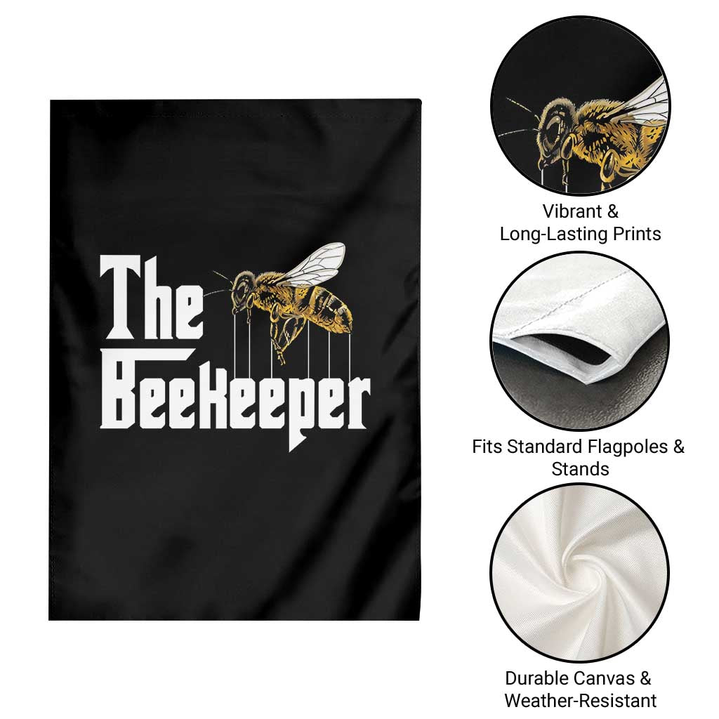 The Beekeeper Garden Flag Funny Keeping Apiary Beekeeping Gift