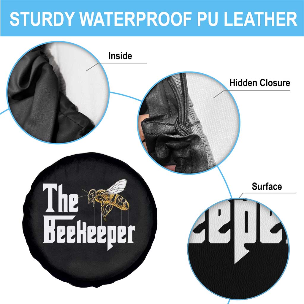 The Beekeeper Spare Tire Cover Funny Keeping Apiary Beekeeping Gift