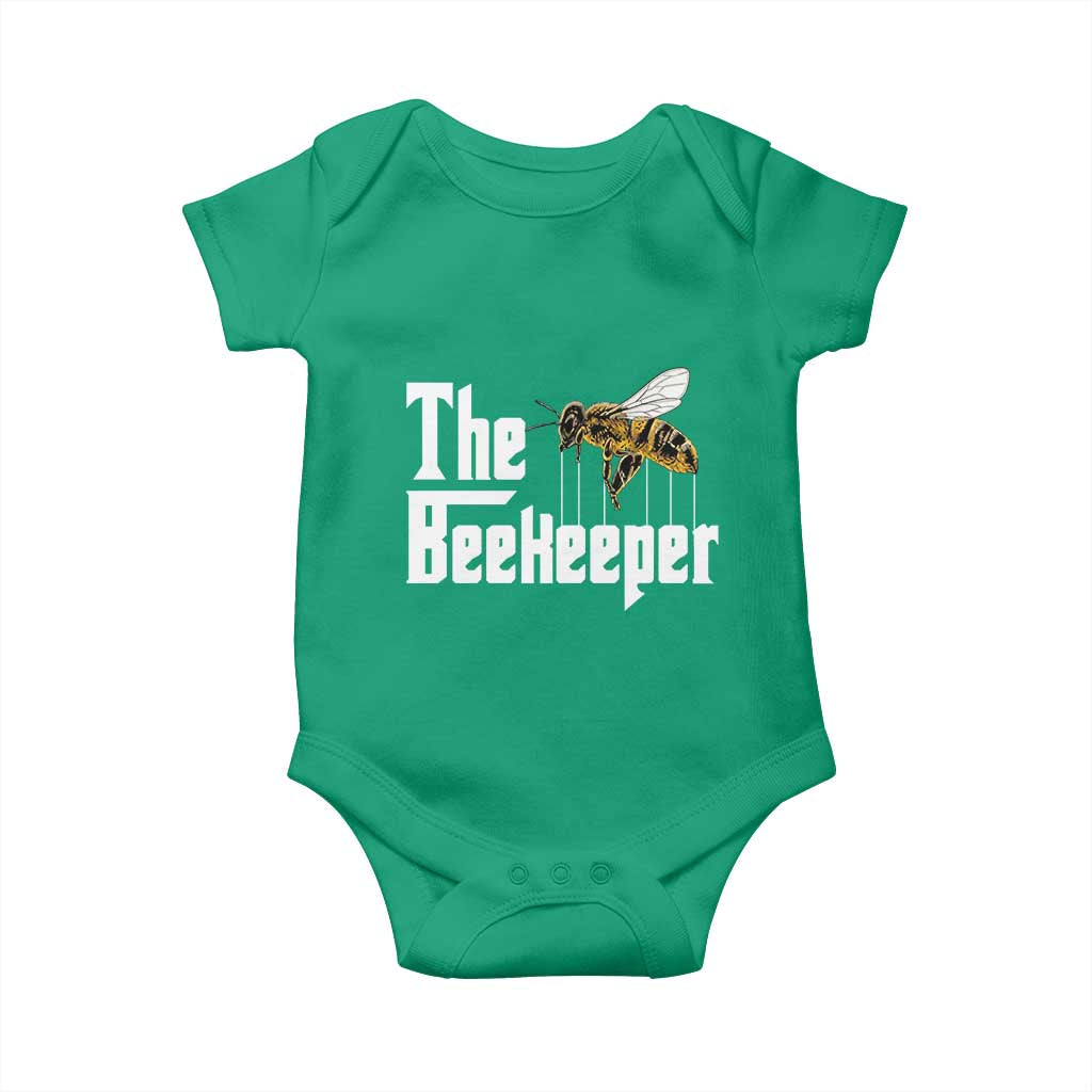 The Beekeeper Baby Onesie Funny Keeping Apiary Beekeeping Gift