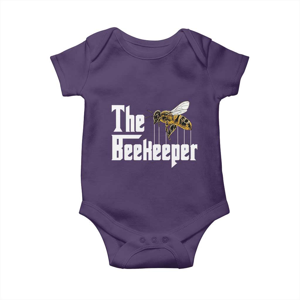 The Beekeeper Baby Onesie Funny Keeping Apiary Beekeeping Gift