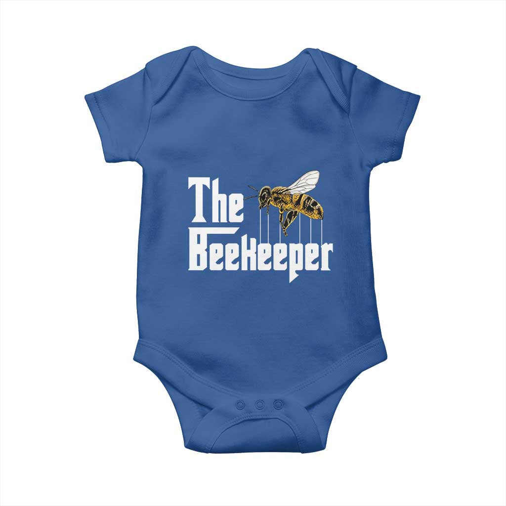 The Beekeeper Baby Onesie Funny Keeping Apiary Beekeeping Gift