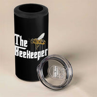 The Beekeeper 4 in 1 Can Cooler Tumbler Funny Keeping Apiary Beekeeping Gift