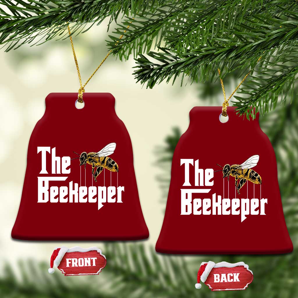 The Beekeeper Ceramic Ornament Funny Keeping Apiary Beekeeping Gift