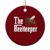The Beekeeper Ceramic Ornament Funny Keeping Apiary Beekeeping Gift