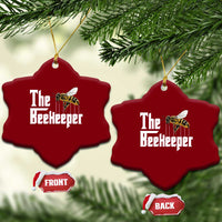 The Beekeeper Ceramic Ornament Funny Keeping Apiary Beekeeping Gift