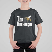 The Beekeeper T Shirt For Kid Funny Keeping Apiary Beekeeping Gift