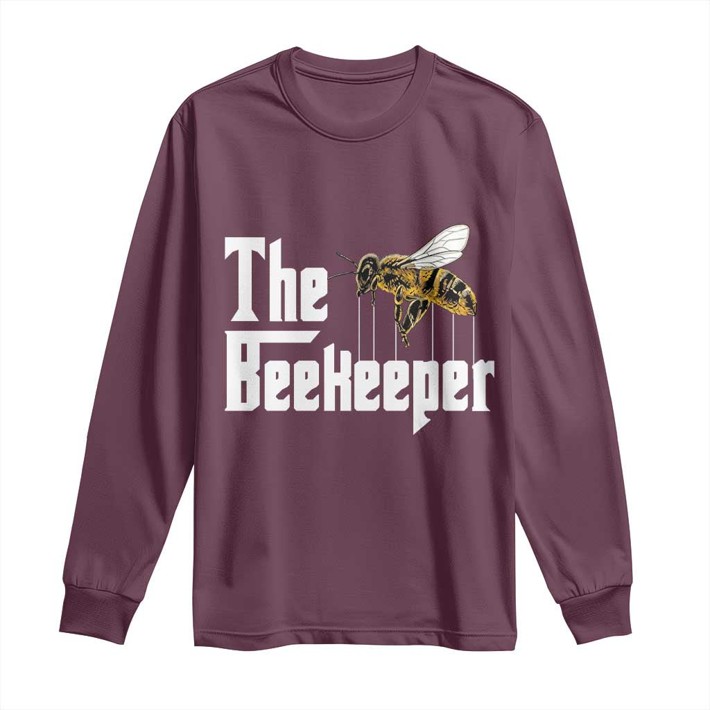 The Beekeeper Long Sleeve Shirt Funny Keeping Apiary Beekeeping Gift