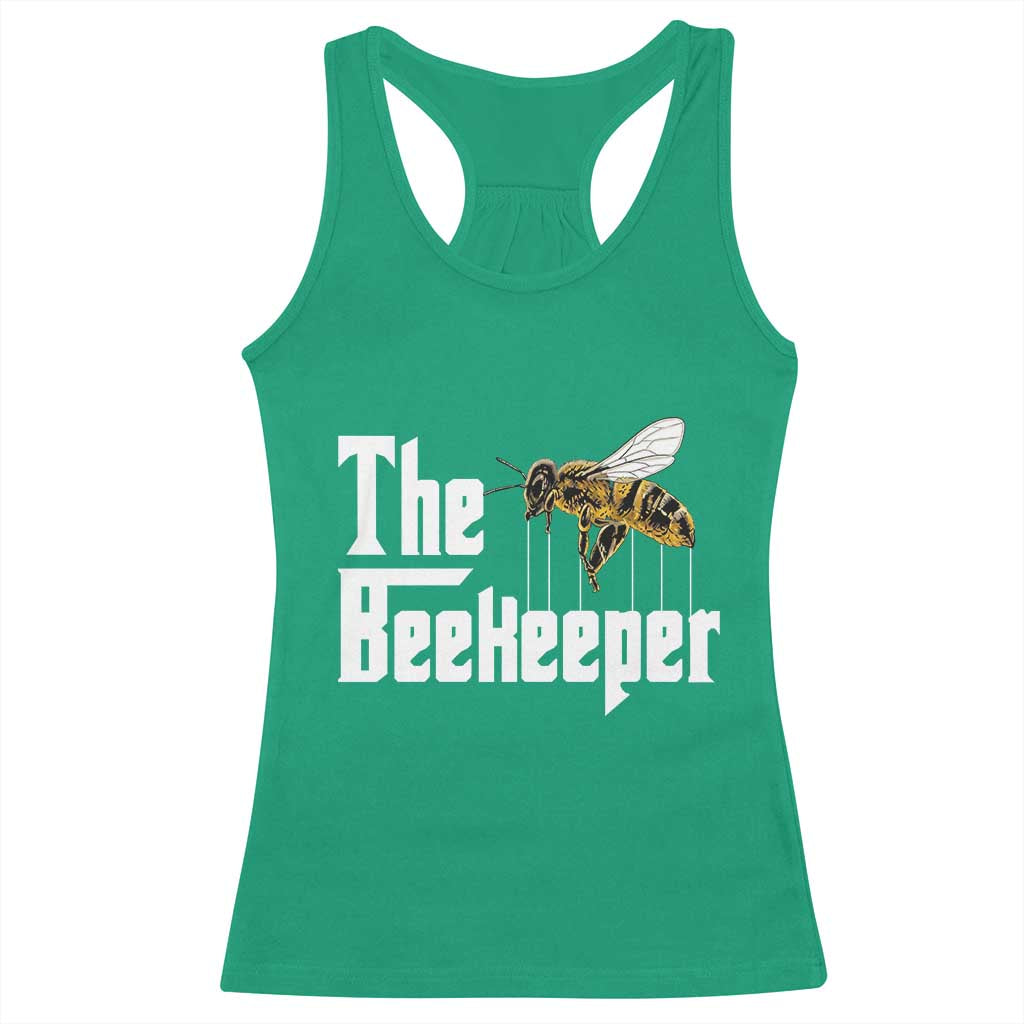 The Beekeeper Racerback Tank Top Funny Keeping Apiary Beekeeping Gift