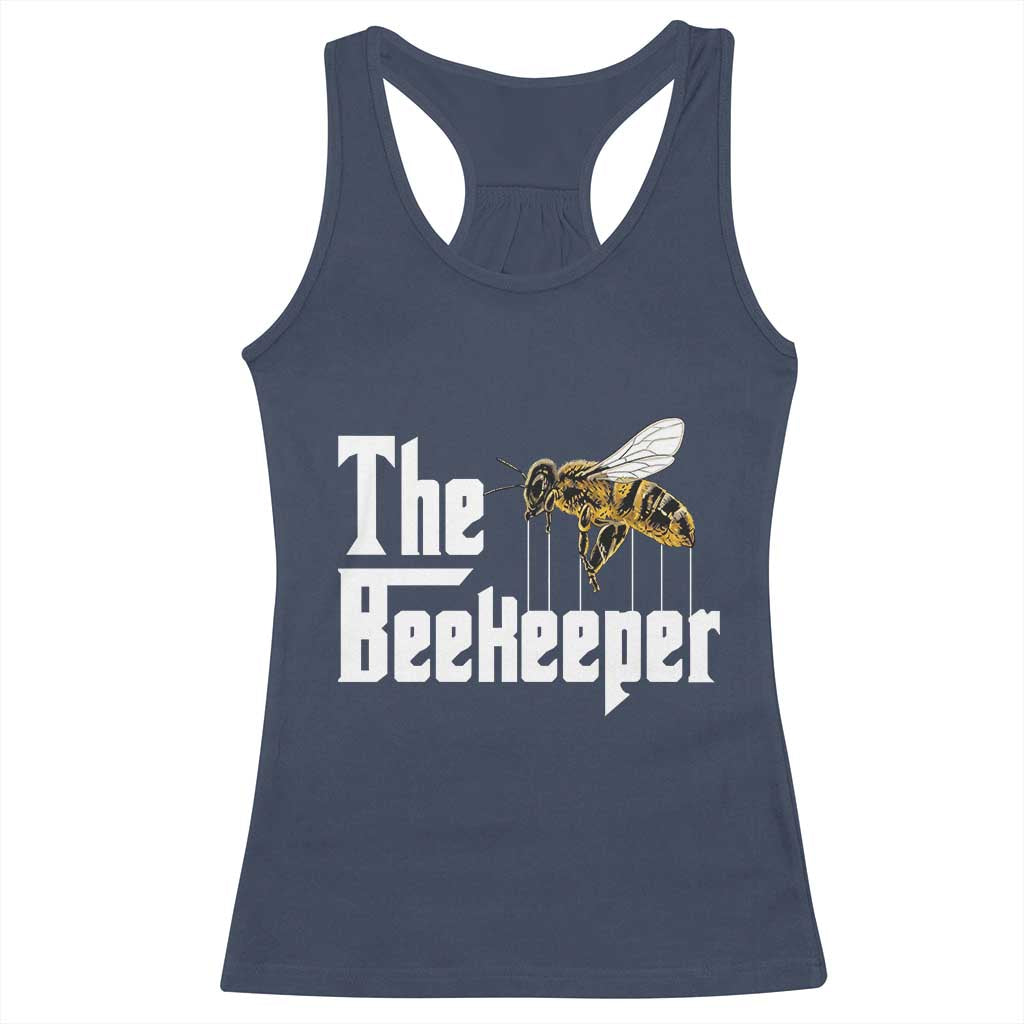The Beekeeper Racerback Tank Top Funny Keeping Apiary Beekeeping Gift