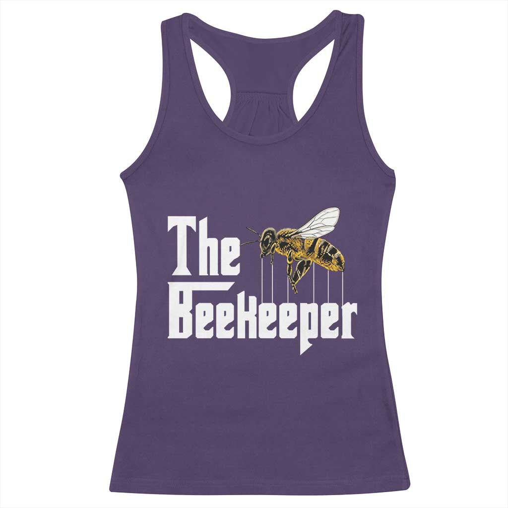 The Beekeeper Racerback Tank Top Funny Keeping Apiary Beekeeping Gift