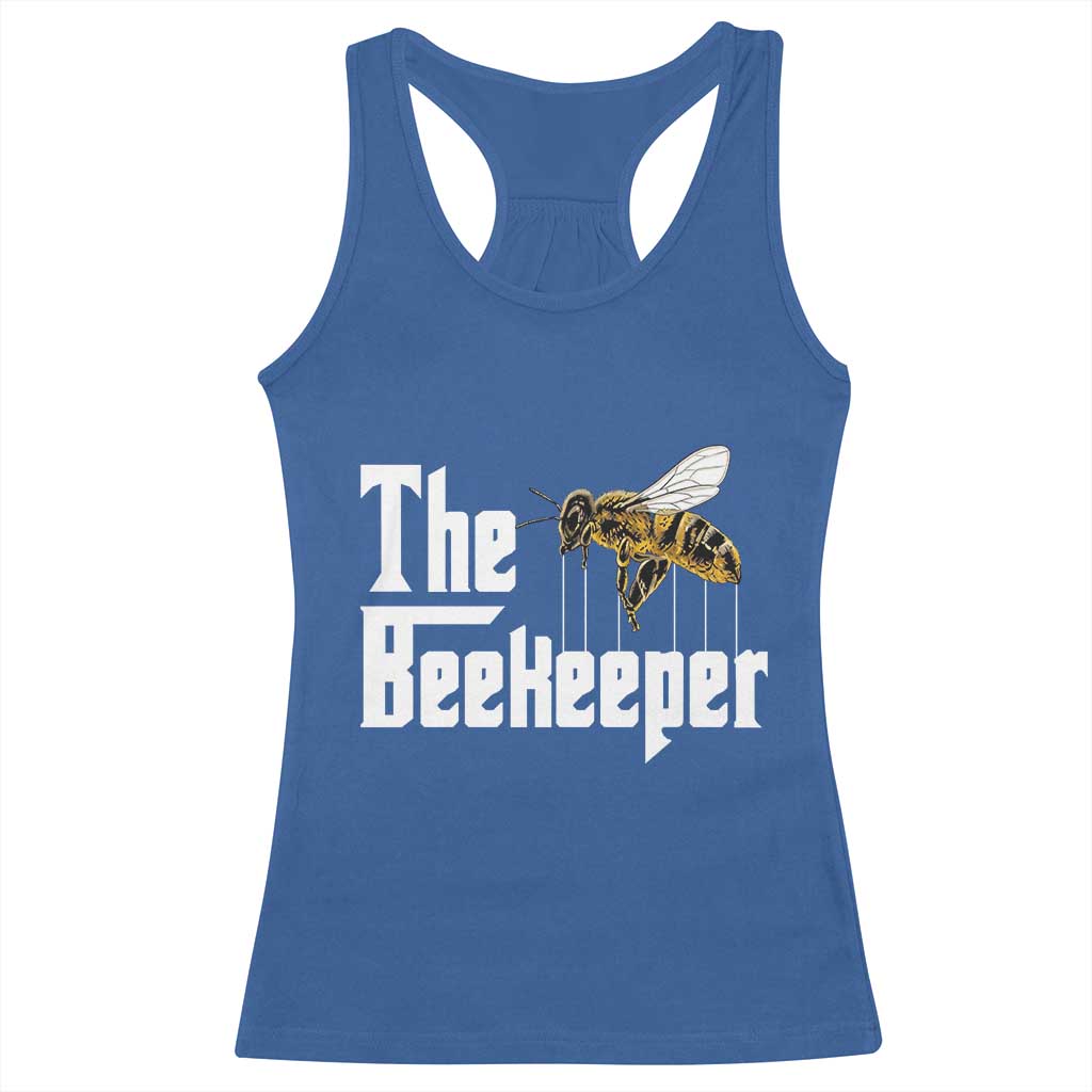The Beekeeper Racerback Tank Top Funny Keeping Apiary Beekeeping Gift