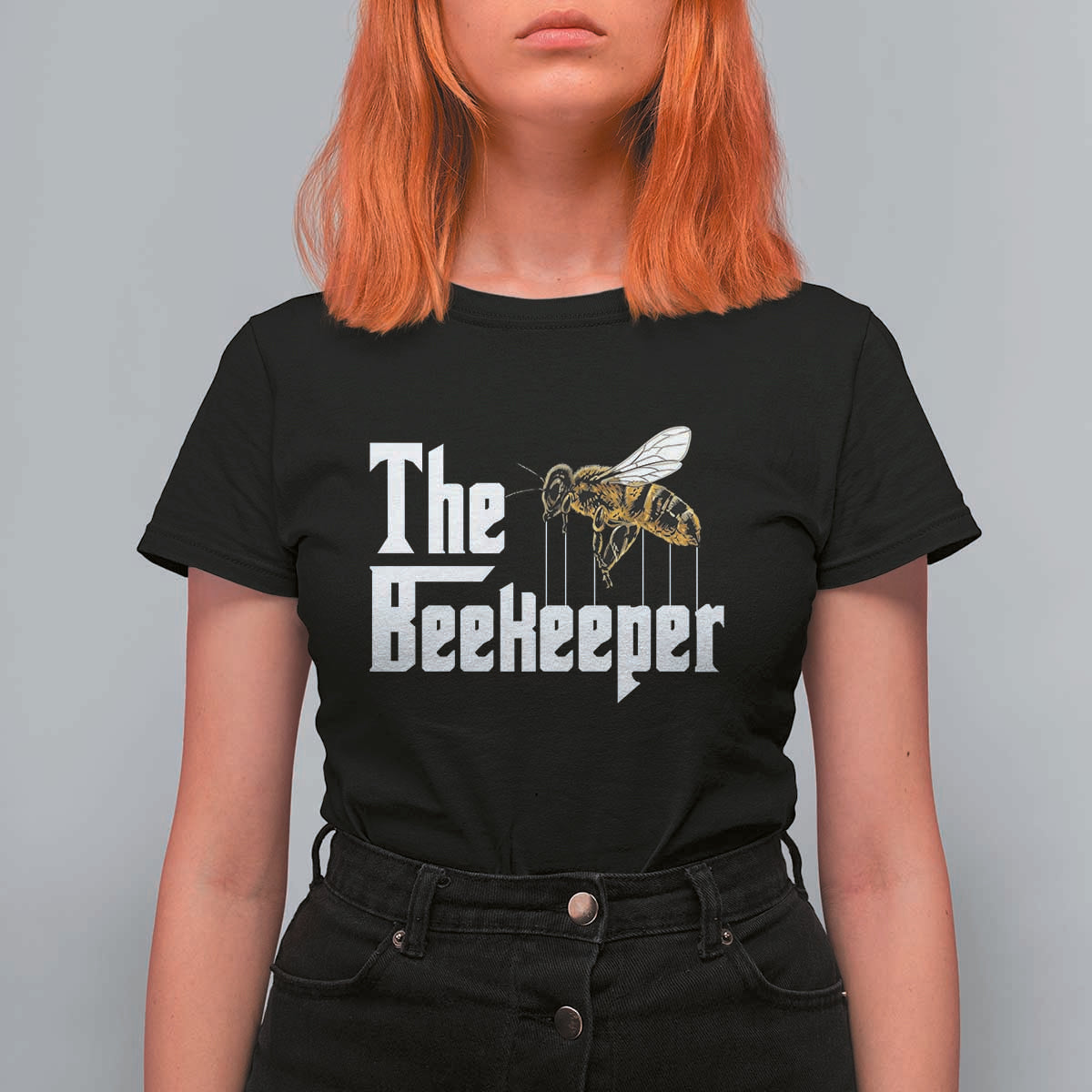 The Beekeeper T Shirt For Women Funny Keeping Apiary Beekeeping Gift