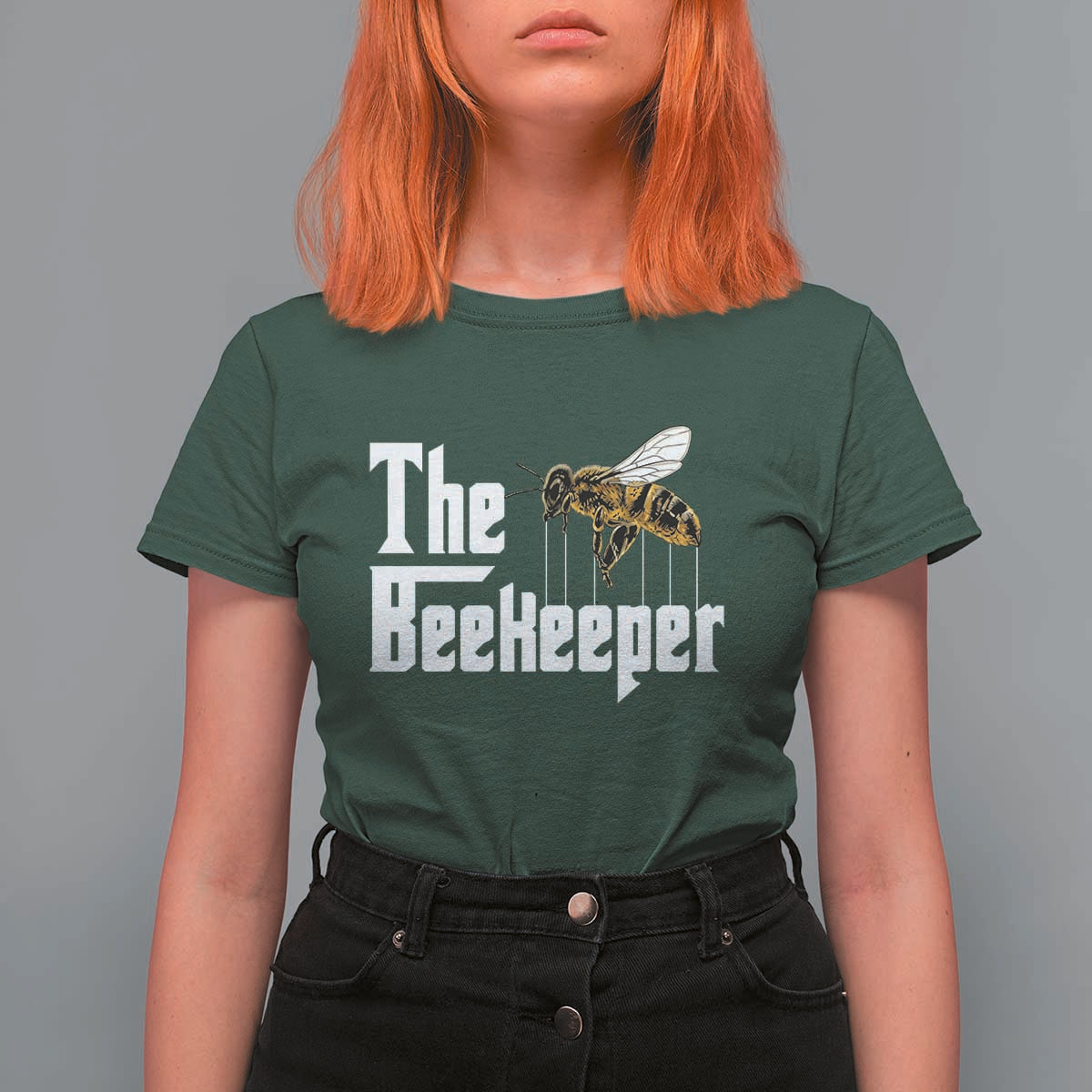 The Beekeeper T Shirt For Women Funny Keeping Apiary Beekeeping Gift