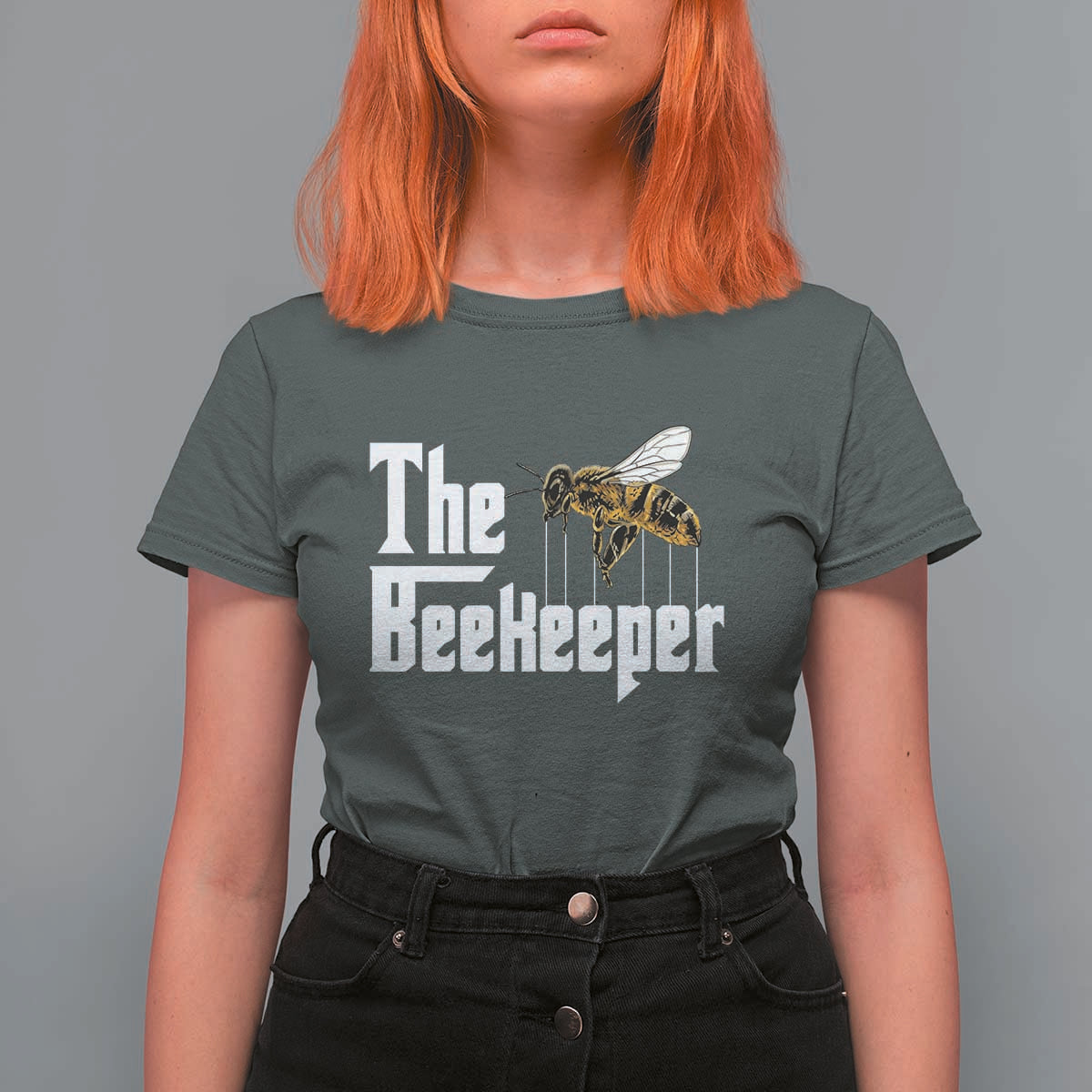 The Beekeeper T Shirt For Women Funny Keeping Apiary Beekeeping Gift