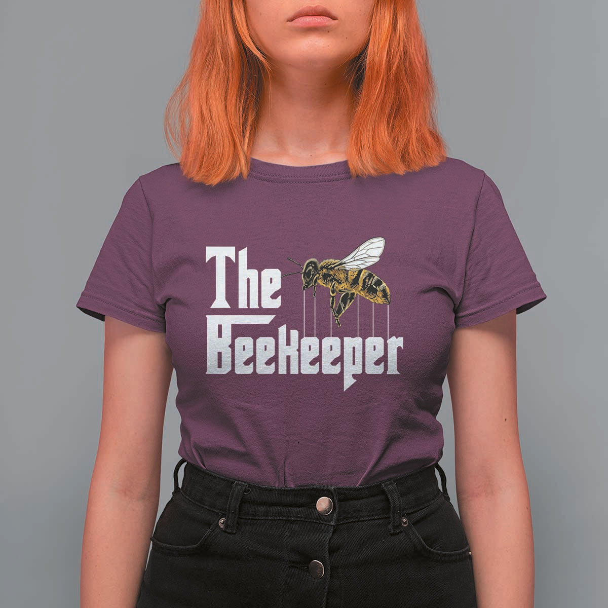 The Beekeeper T Shirt For Women Funny Keeping Apiary Beekeeping Gift