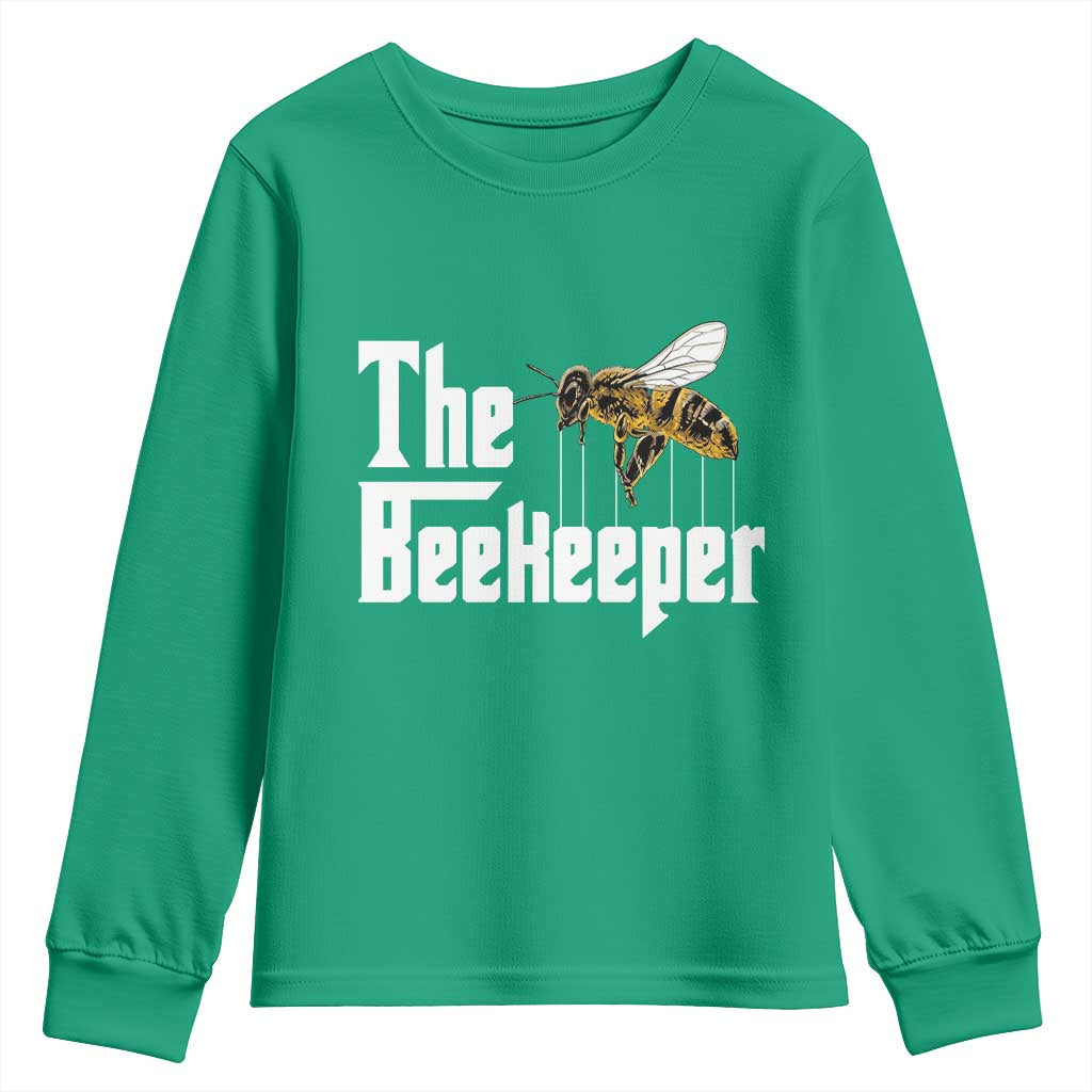 The Beekeeper Youth Sweatshirt Funny Keeping Apiary Beekeeping Gift
