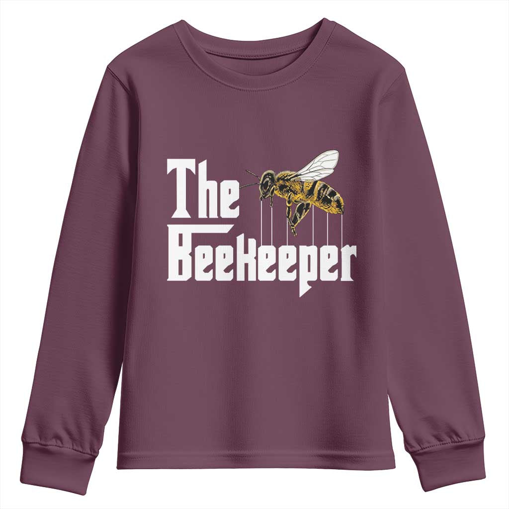 The Beekeeper Youth Sweatshirt Funny Keeping Apiary Beekeeping Gift