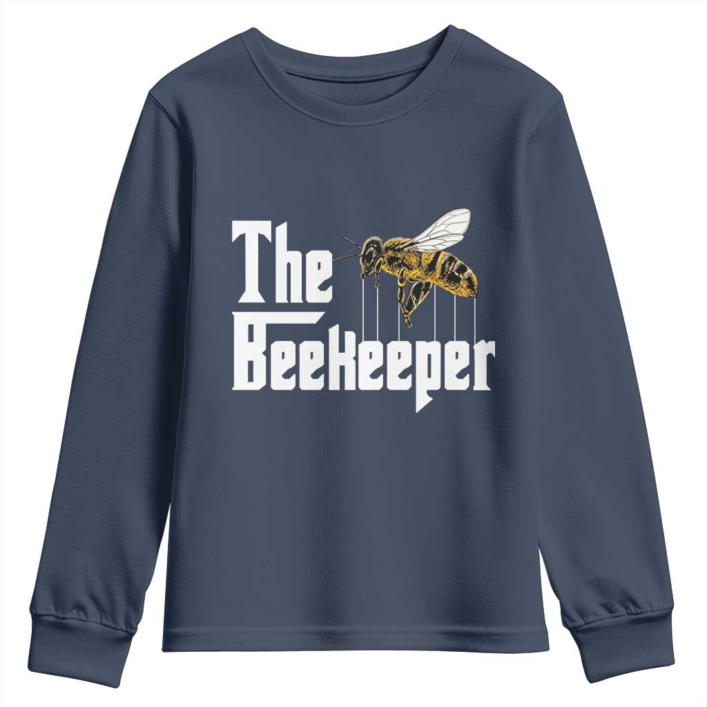 The Beekeeper Youth Sweatshirt Funny Keeping Apiary Beekeeping Gift