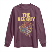 Funny Beekeeper Long Sleeve Shirt The Bee Guy Insect Animal Lover