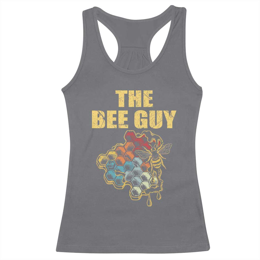 Funny Beekeeper Racerback Tank Top The Bee Guy Insect Animal Lover