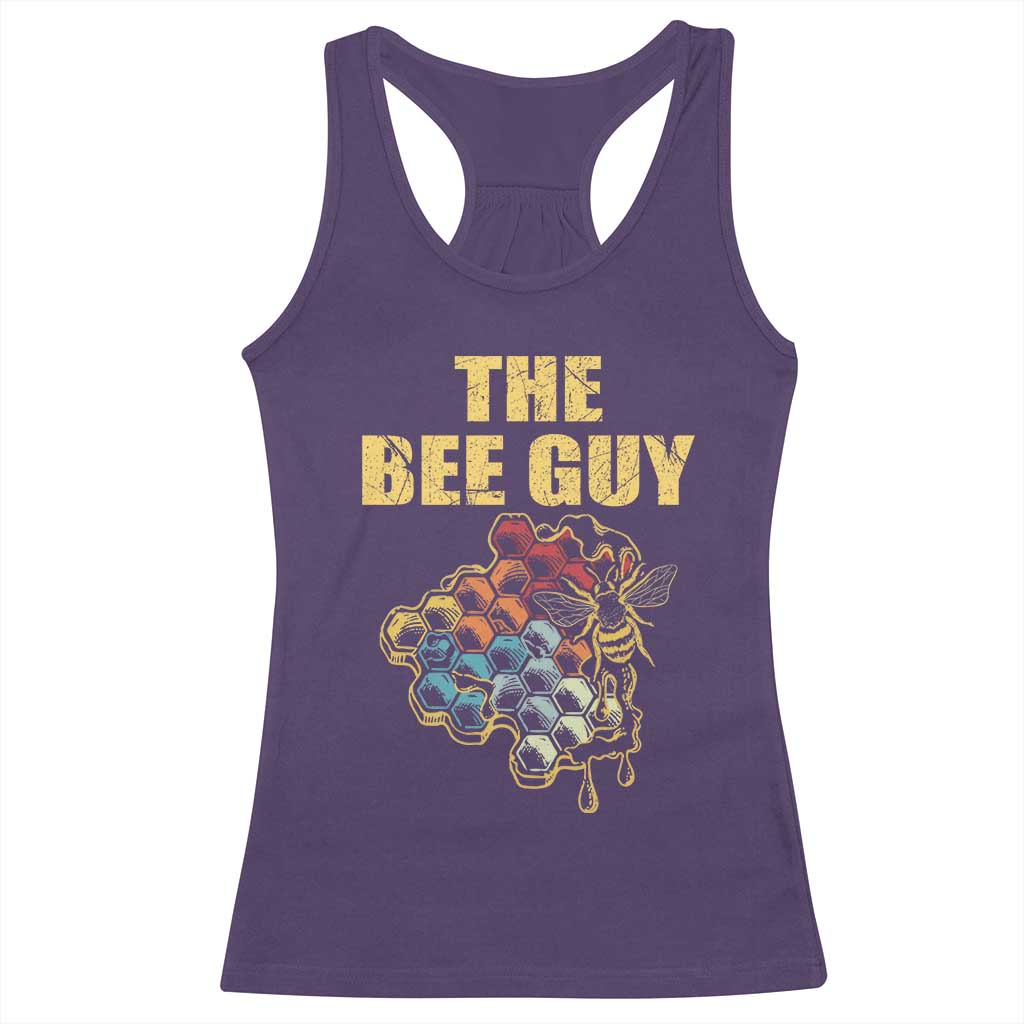 Funny Beekeeper Racerback Tank Top The Bee Guy Insect Animal Lover