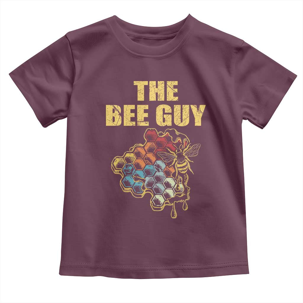 Funny Beekeeper Toddler T Shirt The Bee Guy Insect Animal Lover
