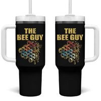 Funny Beekeeper Tumbler With Handle The Bee Guy Insect Animal Lover