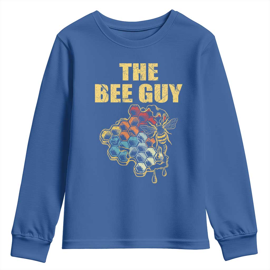 Funny Beekeeper Youth Sweatshirt The Bee Guy Insect Animal Lover