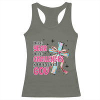 New Year New Challenges Same Great God Racerback Tank Top Christian New Year Eve - Wonder Print Shop