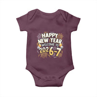 Funny 67 New Year Baby Onesie Happy New Year Welcome To 2026 7 - Wonder Print Shop