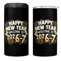 Funny 67 New Year 4 in 1 Can Cooler Tumbler Happy New Year Welcome To 2026 7 - Wonder Print Shop