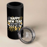 Funny 67 New Year 4 in 1 Can Cooler Tumbler Happy New Year Welcome To 2026 7 - Wonder Print Shop