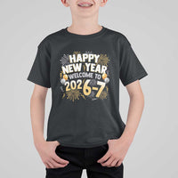 Funny 67 New Year T Shirt For Kid Happy New Year Welcome To 2026 7 - Wonder Print Shop