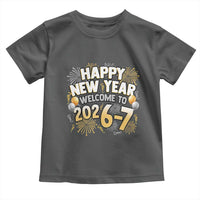 Funny 67 New Year Toddler T Shirt Happy New Year Welcome To 2026 7 - Wonder Print Shop