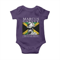 Marcus Garvey Quote Baby Onesie A People Without The Knowledge Of Their Past History Origin And Culture Jamaican Flag