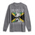 Marcus Garvey Quote Long Sleeve Shirt A People Without The Knowledge Of Their Past History Origin And Culture Jamaican Flag