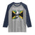 Marcus Garvey Quote Raglan Shirt A People Without The Knowledge Of Their Past History Origin And Culture Jamaican Flag