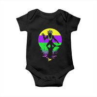 Funny Mardi Gras Rougarou Baby Onesie Beads Carnival Cryptids Of Louisiana
