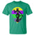 Funny Mardi Gras Rougarou T Shirt Beads Carnival Cryptids Of Louisiana