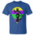 Funny Mardi Gras Rougarou T Shirt Beads Carnival Cryptids Of Louisiana