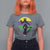 Funny Mardi Gras Rougarou T Shirt For Women Beads Carnival Cryptids Of Louisiana