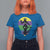 Funny Mardi Gras Rougarou T Shirt For Women Beads Carnival Cryptids Of Louisiana