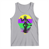 Funny Mardi Gras Rougarou Tank Top Beads Carnival Cryptids Of Louisiana