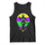 Funny Mardi Gras Rougarou Tank Top Beads Carnival Cryptids Of Louisiana