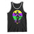 Funny Mardi Gras Rougarou Tank Top Beads Carnival Cryptids Of Louisiana