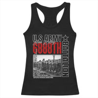 6888th Battalion Racerback Tank Top The First And Only All Black Female Battalion Black History Month